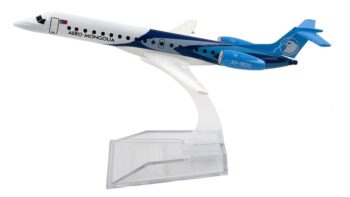 ماکت هواپیما ار جی ۱۴۵ ایرمنگولیا ERJ-145 Aero Mongolia سایز 16 سانتی‌متر (4)