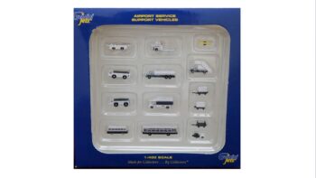 ماکت تجهیزات زمینی فرودگاه | Gemini Jets 1:400 Airport Accessories 14 Pcs Ground Set - Image 4