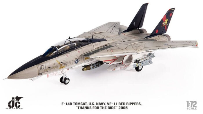 Jc Wings 172 F14B Tomcat US Navy, Red Rippers-JCW-72-F14-010