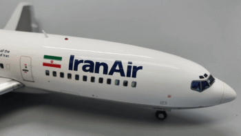 Jc Wings 1:200 Boeing 727-100 IranAir EP-IRB-XX20165