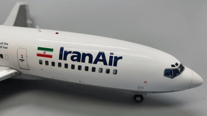 Jc Wings 1:200 Boeing 727-100 IranAir EP-IRB-XX20165