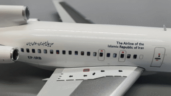 Jc Wings 1:200 Boeing 727-100 IranAir EP-IRB-XX20165