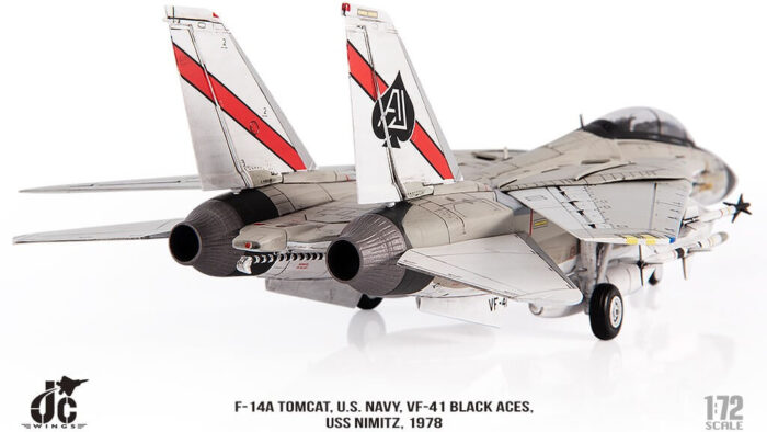 JC Wings 1:72 F-14A Tomcat USN VF-41 Black Aces-Jcw-72-f14-012