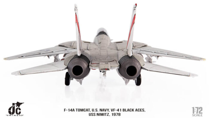 JC Wings 1:72 F-14A Tomcat USN VF-41 Black Aces-Jcw-72-f14-012
