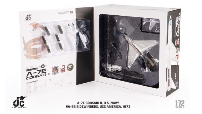 JC Wings 1:72 A-7E Corsair II USN VA-86 Sidewinders-JCW-72-A7-005