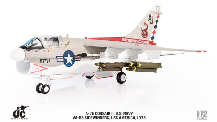 JC Wings 1:72 A-7E Corsair II USN VA-86 Sidewinders-JCW-72-A7-005