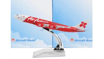 Airplane Model 16cm Airbus A340 Airasia-AR109