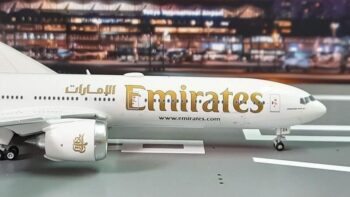 Gemini Jets 1400 Boeing 777-9X A6-EZA-GJUAE2160W