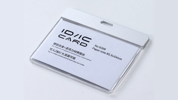 جاکارتی کشویی فلزی دو کارت Card Cover CH012 - Image 3