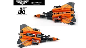 ماکت جنگنده اف 14 تامکت ایس کامبت |  Jc Wings 1:72 Grumman F14D Tomcat Ace Combat, "Pumpkin Face - Image 9
