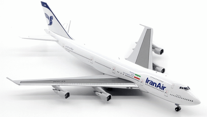 JC Wings 1400 Boeing 747-100 Iran Air EP-IAM-BB4-741-005