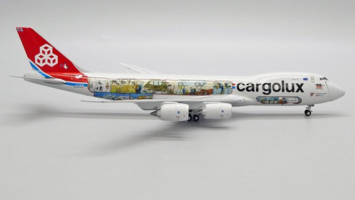 Jc Wings 1:400 Boeing 747-8F Cargolux Interactive Series-XX4709C