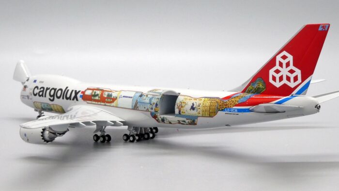Jc Wings 1:400 Boeing 747-8F Cargolux Interactive Series-XX4709C
