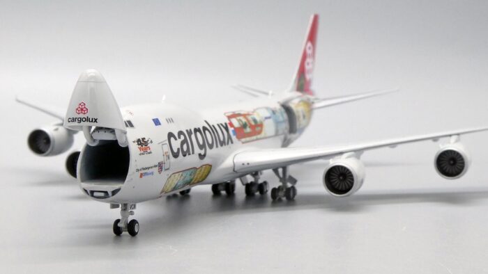 Jc Wings 1:400 Boeing 747-8F Cargolux Interactive Series-XX4709C