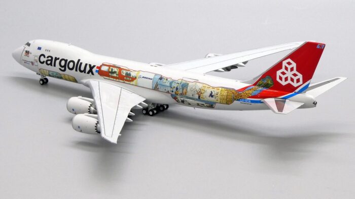 Jc Wings 1:400 Boeing 747-8F Cargolux Interactive Series-XX4709C