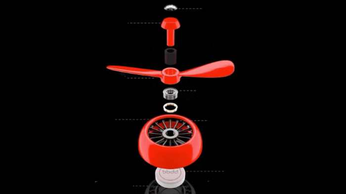 خوشبو کننده خودرو طرح موتور هواپیما | Airplane Engine Car Freshener - Image 6