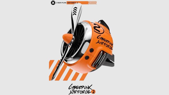 Airplane Engine Car Freshener-AF009