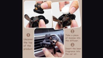 Bear Pilot Car Air Freshener-AF010