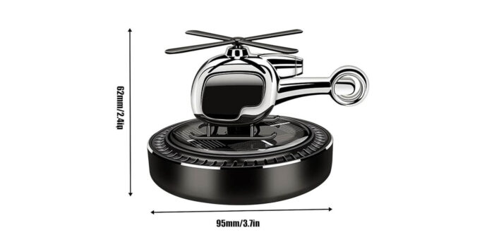 Solar Helicopter Car Air Freshener-AF011