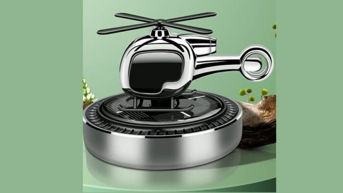 Solar Helicopter Car Air Freshener-AF011