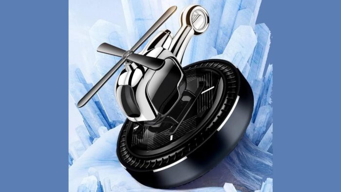 Solar Helicopter Car Air Freshener-AF011