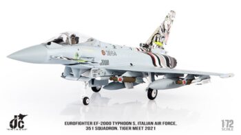 ماکت جنگنده یروفایتر تایفون 2000 ایتالیا | JC WINGS 1:72 EuroFighter EF-2000 Typhoon Italian Air Force - Image 6