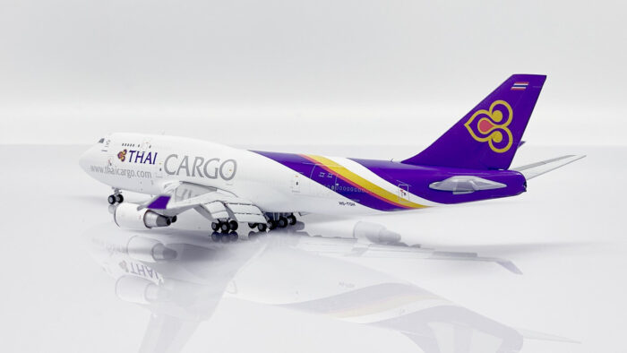 ماکت هواپیما بوئینک 747 کارگو تای | JC Wings 1:400 Boeing B747-400(BCF) Thai Airways Cargo HS-TGH - Image 6