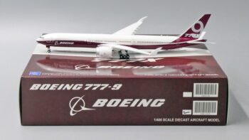 ماکت هواپیما بوئینک 777 رنگامیزی کارخانه | Jc Wings 1:400 Boeing 777-9X House Color - تصویر 3