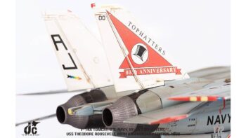 ماکت جنگنده اف 14 تامکت نیروی دریایی امریکا | Jc Wings 1:72 F14A Tomcat US Navy, VF-14 Tophatters - Image 8