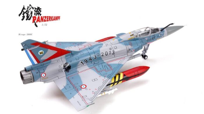ماکت جنگنده میراژ 2000 نیروی هوایی فرانسه | Panzerkampf 1:72 Mirage 2000-5F French Air Force 70 years - Image 5