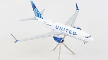 ماکت هواپیما بوئینگ 737 یونایتد ایرلاین