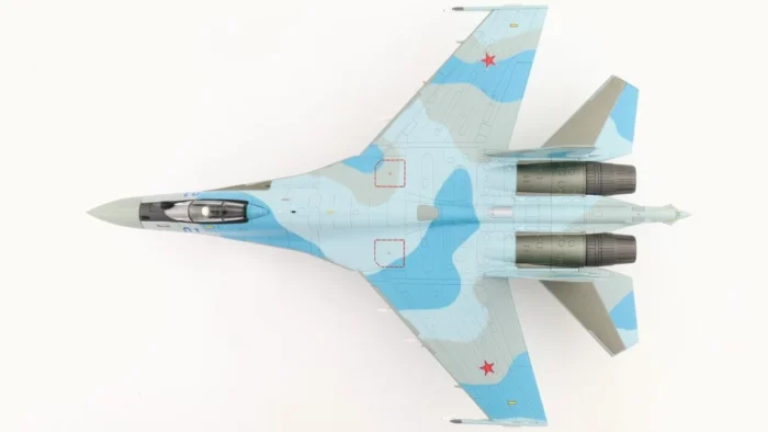 ماکت جنگنده سوخو 35 روسیه | Hobby Master 1:72 Su35S Flanker-E Russian Air Force Blue 01 - Image 6