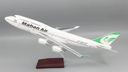 ماکت هواپیما بوئینگ 747 ماهان ایر