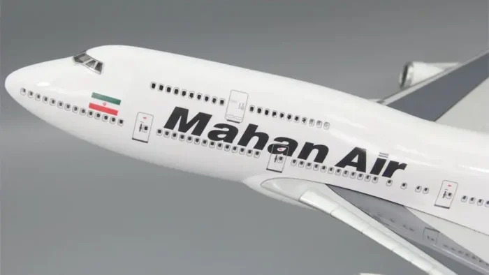 ماکت هواپیما بوئینگ 747 ماهان ایر