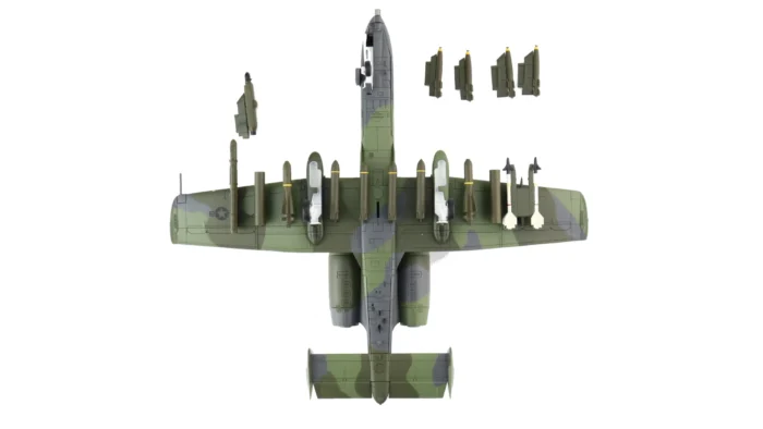 ماکت جنگنده A-10 تاندربولت نیروی هوایی امریکا