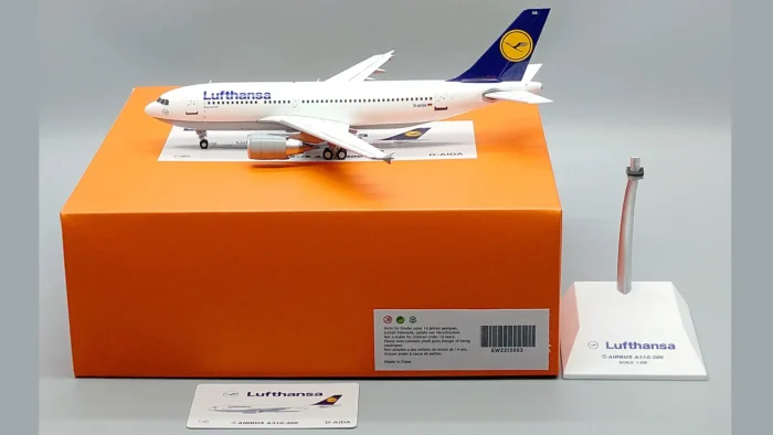 ماکت هواپیما ایرباس 310 لفتهانزا | Jc Wings 1:200 Airbus A310-300 Lufthansa D-AIDA - Image 7