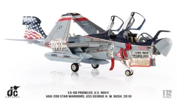 ماکت جنگنده EA-6B Prowler نیروی دریای امریکا | JC Wings 1:72 EA6B Prowler US Navy VAQ-140 Patriots - Image 7