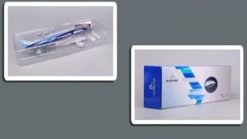 ماکت هواپیما بوئینگ 747 رنگامیزی کارخانه