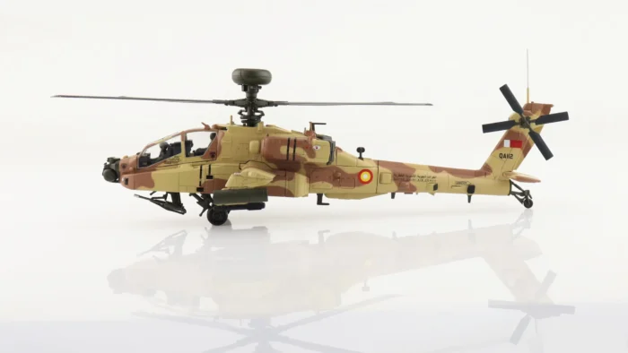 ماکت هلیکوپتر AH-64E اپاچی نیروی هوایی قطر