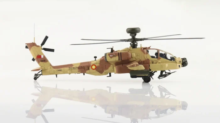 ماکت هلیکوپتر AH-64E اپاچی نیروی هوایی قطر