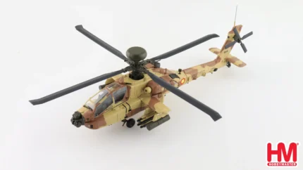 ماکت هلیکوپتر AH-64E اپاچی نیروی هوایی قطر