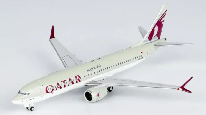 ماکت هواپیما بوئینگ 737 مکس قطر
