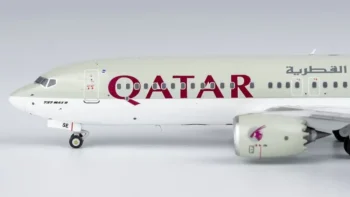 ماکت هواپیما بوئینگ 737 مکس قطر