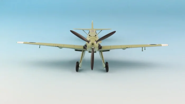 ماکت جنگنده Bf 109 مسرشمیت نیروی هوایی اسپانیا مقیاس 1:48 ساخت شرکت هابی مستر