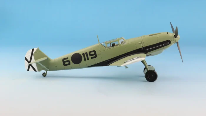 ماکت جنگنده Bf 109 مسرشمیت نیروی هوایی اسپانیا مقیاس 1:48 ساخت شرکت هابی مستر