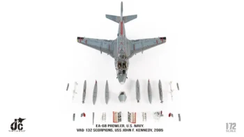 ماکت جنگنده EA-6B Prowler نیروی دریای امریکا مقیاس ۱:۷۲ ساخت جی سی وینگز