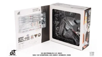 ماکت جنگنده EA-6B Prowler نیروی دریای امریکا مقیاس ۱:۷۲ ساخت جی سی وینگز