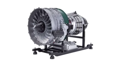 ماکت موتور توربو فن هواپیما مقیاس 1:10 | TECHING Model 1/10 Dual-Spool Turbofan Engine Model Kits   - Image 11