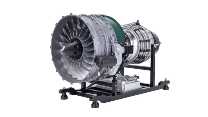 ماکت موتور توربو فن هواپیما مقیاس 1:10 | TECHING Model 1/10 Dual-Spool Turbofan Engine Model Kits   - Image 11