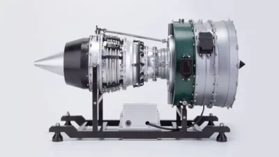 ماکت موتور توربو فن هواپیما مقیاس 1:10 | TECHING Model 1/10 Dual-Spool Turbofan Engine Model Kits   - Image 6